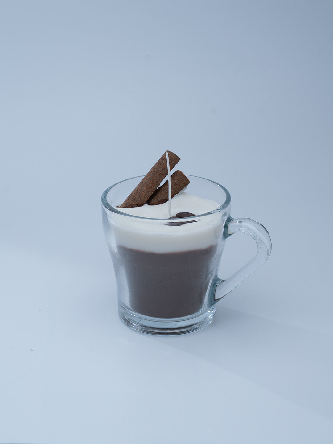 Black with Cinnamon Foam